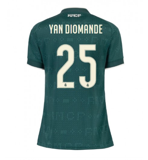 Real Madrid Yan Diomande #25 Vieraspaita Naisten 2026-27 Lyhythihainen Real Madrid Yan Diomande #25 Vieraspaita Naisten 2026-27 Lyhythihainen